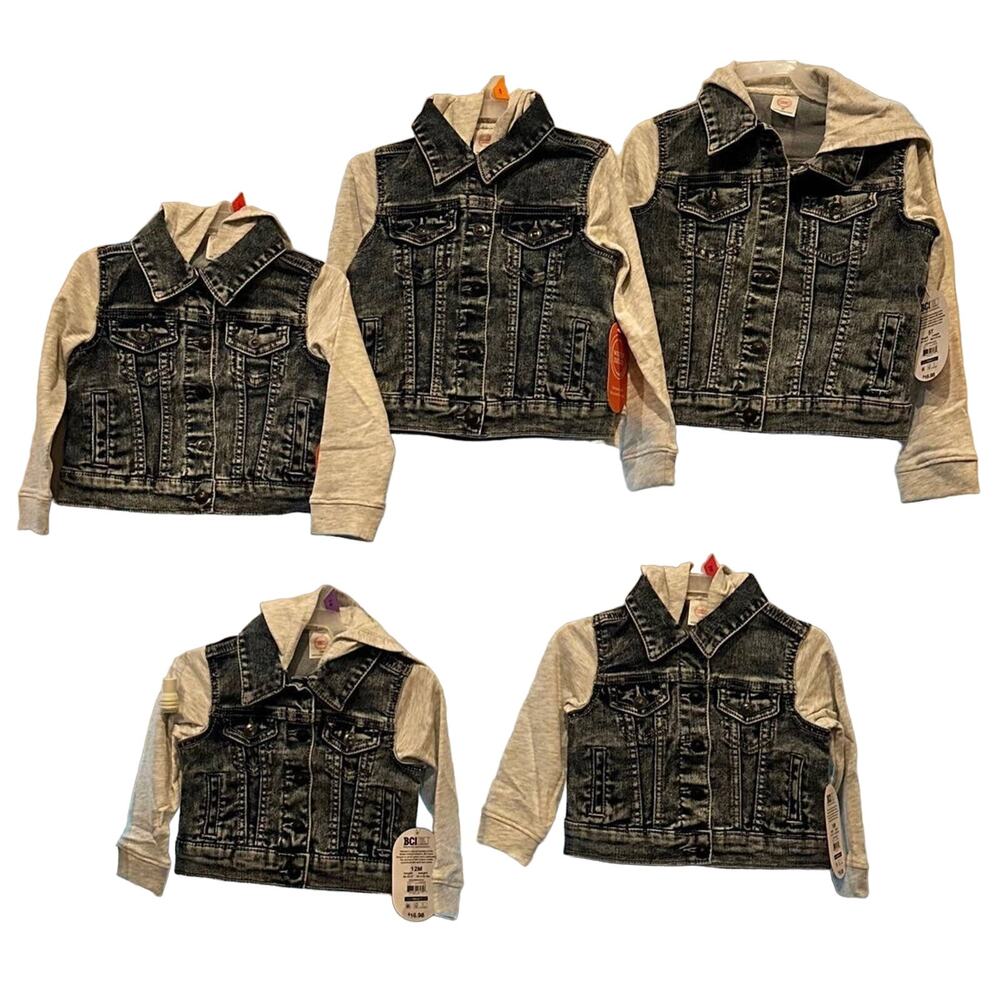 Wonder Nation Baby & Toddler Girl Denim Jacket 2T - 5T